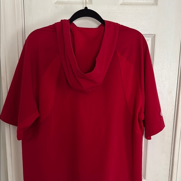 Rawlings Red Men's ColorSync Short Sleeve Cage Jacket #355 - Picture 4 of 10